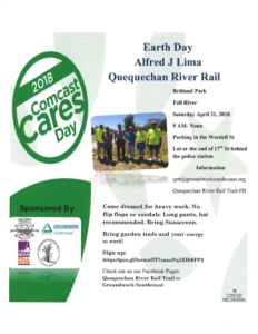 2018 Comcast Cares Day: Earth Day Alfred J. Lima Quequechan River Rail @ Quequechan River Rail Trail | Fall River | Massachusetts | United States